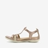 ECCO Flash leren dames sandalen goud 3