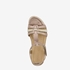 ECCO Flash leren dames sandalen goud 5