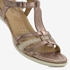 ECCO Flash leren dames sandalen goud 6