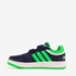 Adidas Hoops 3.0 CF C kinder sneakers blauw groen 2