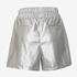 TwoDay dames metallic PU short zilver 2