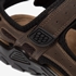 Mountain Peak leren heren sandalen bruin 6