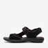 Mountain Peak leren heren sandalen zwart 3