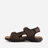 Mountain Peak leren heren sandalen bruin 3