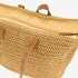 Renato Lucci dames shopper gevlochten beige 3