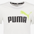 Puma ESS+ Col 2 Logo kinder T-shirt wit 3