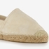 Dames espadrilles beige 6