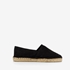 Dames espadrilles zwart 7