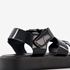 ONLY Shoes dames lak vissers sandalen zwart 6