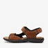 Mountain Peak leren heren sandalen bruin 3