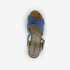 Blue Box dames sandalen met hak denim blauw 5