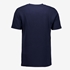 Unsigned heren T-shirt met tekstopdruk blauw 2