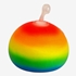 Knijpbal regenboogkleuren 11 cm