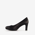 Tamaris leren dames pumps zwart 3