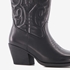 Blue Box dames western boots zwart 6