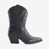 Blue Box lage dames western boots zwart 7