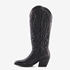 Blue Box dames western boots zwart 3