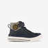 Blue Box hoge jongens sneakers blauw met smiley 7