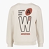 Unsigned jongens sweater met backprint beige 2