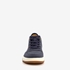 Blue Box hoge heren sneakers blauw cognac 2