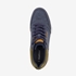 Blue Box hoge heren sneakers blauw cognac 5