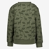 Unsigned jongens sweater met bosdieren groen 2