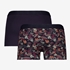 Jack & Jones heren boxershorts 2 paar donkerpaars 2