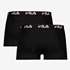 Fila heren boxershorts 2 paar zwart 2