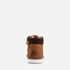 Groot leren jongens veterboots cognac 4