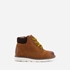 Groot leren jongens veterboots cognac 7