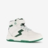 Hoge jongens sneakers wit groen