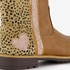 Blue Box meisjes boots met panterprint en glitters 6