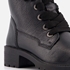 Hush Puppies leren veterboots met brede veters 6