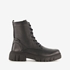 Hush Puppies leren dames veterboots zwart 7