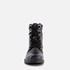 Hush Puppies leren veterboots met brede veters 2