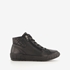 Hush Puppies leren dames veterschoenen zwart 7