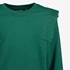 TwoDay meisjes sweater groen met ruches 3