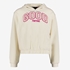 Meisjes hoodie met roze tekstopdruk