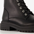 Blue Box dames veterboots zwart 6