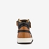 TwoDay hoge leren jongens sneakers cognac 3