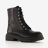 Dames veterboots zwart