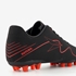 Dutchy Striker MG heren voetbalschoenen zwart rood 6