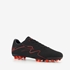 Dutchy Striker MG heren voetbalschoenen zwart rood 1