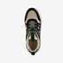 Blue Box dames dad sneakers zwart groen 5