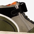 Braqeez hoge leren jongens sneakers groen 6