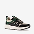 Dames dad sneakers zwart groen