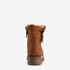 Hush Puppies gevoerde leren enkellaarsjes bruin 4