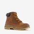 TwoDay leren jongens veterboots cognac bruin 1