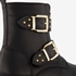 Blue Box meisjes biker boots zwart met studs 6