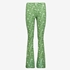 TwoDay dames flared broek bloemenprint groen 1